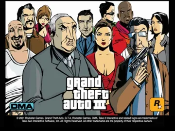 Grand Theft Auto III screen shot title